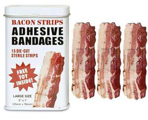 Bacon Strips Bandages - 15 per tin